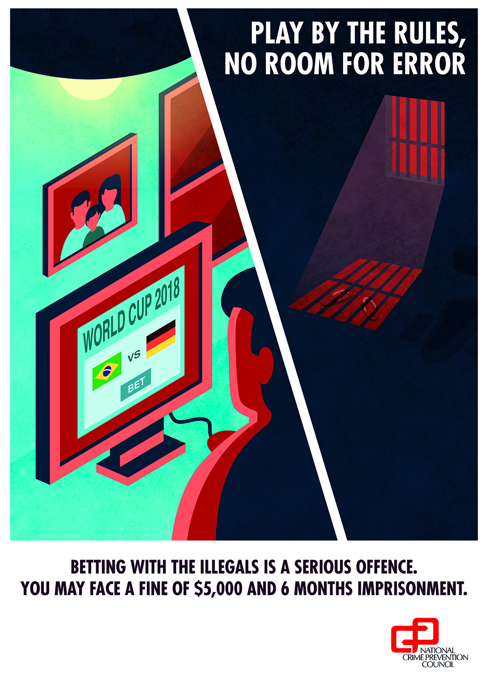 "Red Card" Anti Illegal Betting Campaign